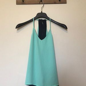 Teal/Navy Reversible “Maurice’s” Tank Top
